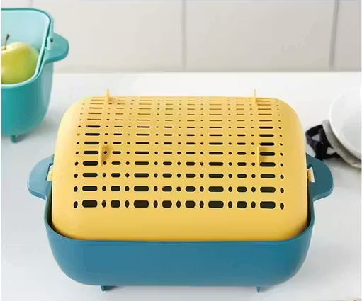 Washing & Draining Bowl | Innovative Kitchen Tool |Vegetable & Fruit Washing Strainer